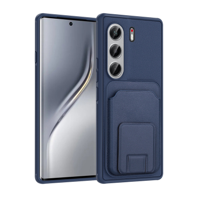 Tecno Camon 40 Pro Case with Card Holder TPU Zore Bikart Cover - Zore