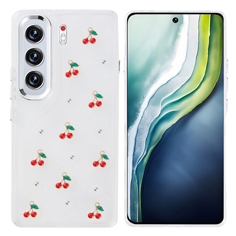 Tecno Camon 40 Pro Kılıf Airbag Tasarımlı Simli Şeffaf Zore Kutup Kapak - 3