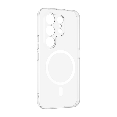 Tecno Camon 50 Kamera Korumalı M-Safe Şarj Özellikli Şeffaf Zore London Sert PC Kapak - 2