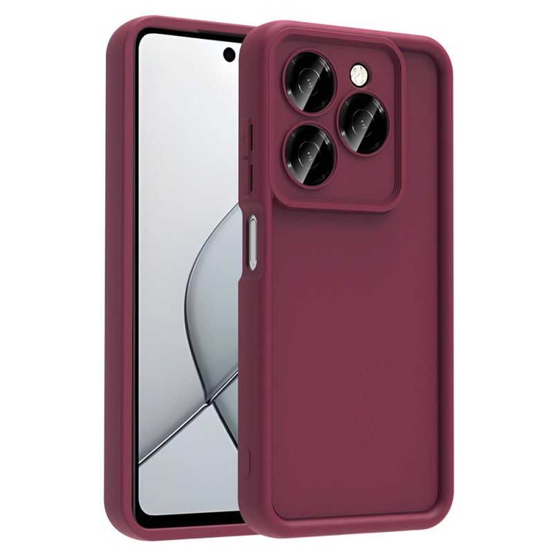 Tecno Spark 20 Case Camera Protection Zore Ananas Cover - 1