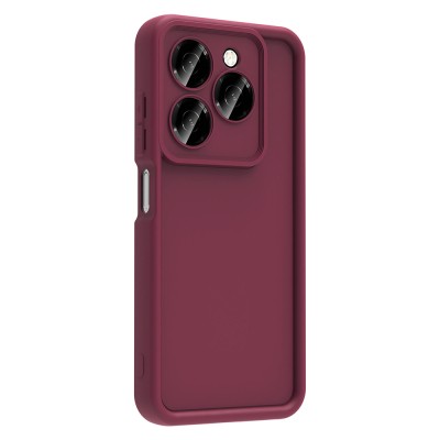 Tecno Spark 20 Case Camera Protection Zore Ananas Cover - 6