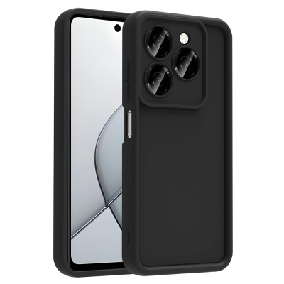 Tecno Spark 20 Pro 5G Case Camera Protection Zore Ananas Cover - Zore