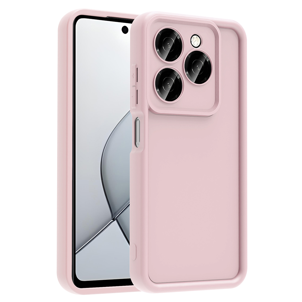 Tecno Spark 20 Pro 5G Kılıf Kamera Korumalı NXXA Ananas Kapak - Pembe