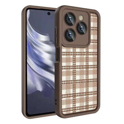 Tecno Spark 20C Kılıf Kamera Korumalı Baskılı Arka Yüzey Zore Klas Kapak - Zore