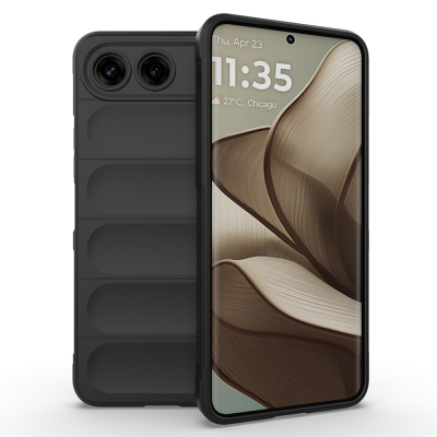 Tecno Spark 40 5G Case Flexible TPU Hollow Back Design Zore Ethnic Silicone Cover - Zore
