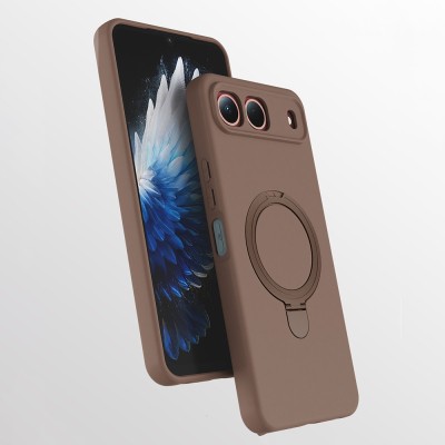 Tecno Spark 40 5G Case with M-safe Charging Stand and Zore Samara Cover - 3