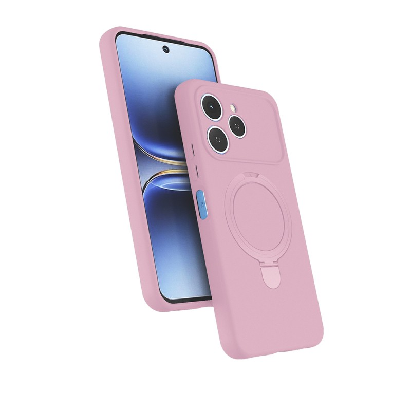 Tecno Spark 40 Kılıf M-safe Şarj Özellikli Standlı Zore Samara Kapak - 1