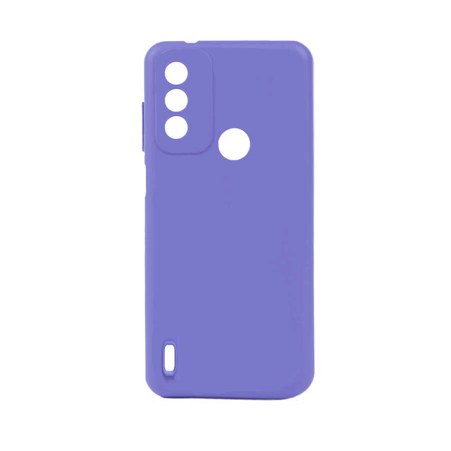 Tecno Spark 6 Go Kılıf Zore Biye Silikon - Lila
