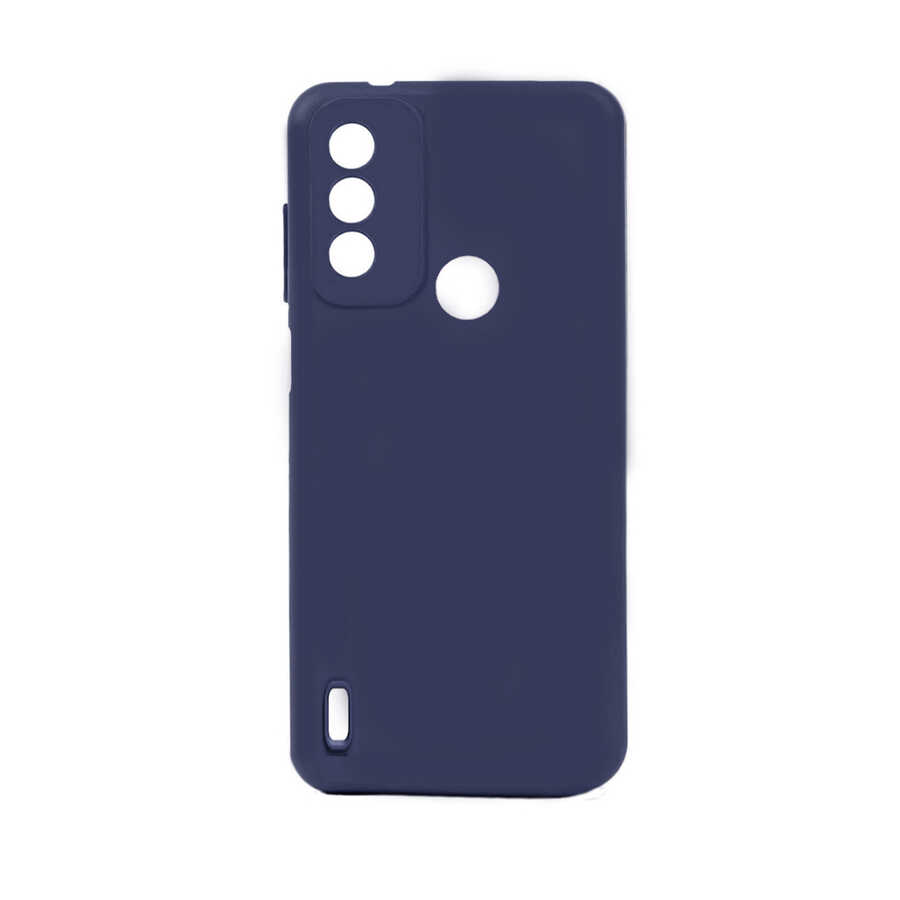 Tecno Spark 6 Go Kılıf Zore Biye Silikon - Lacivert