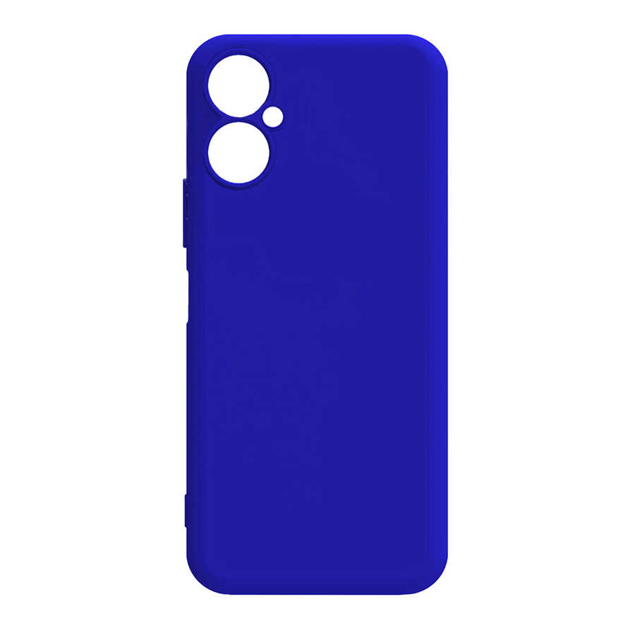 Tecno Spark 9 Pro Kılıf Zore Biye Silikon - Mavi