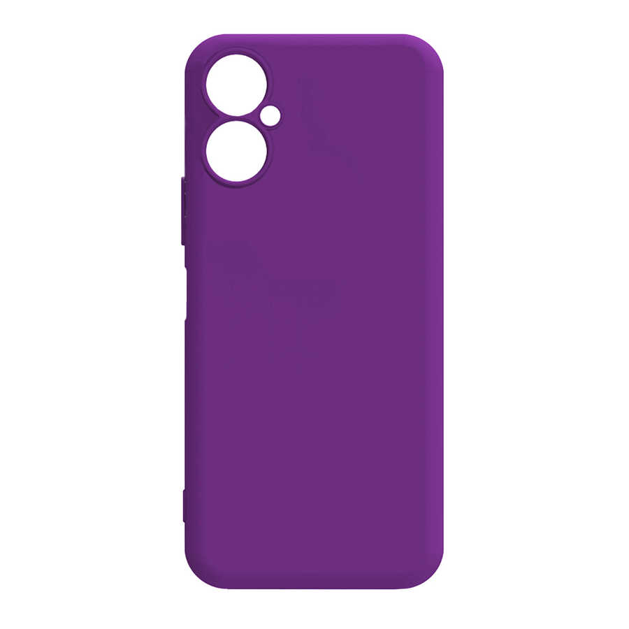 Tecno Spark 9 Pro Kılıf Zore Biye Silikon - Mor