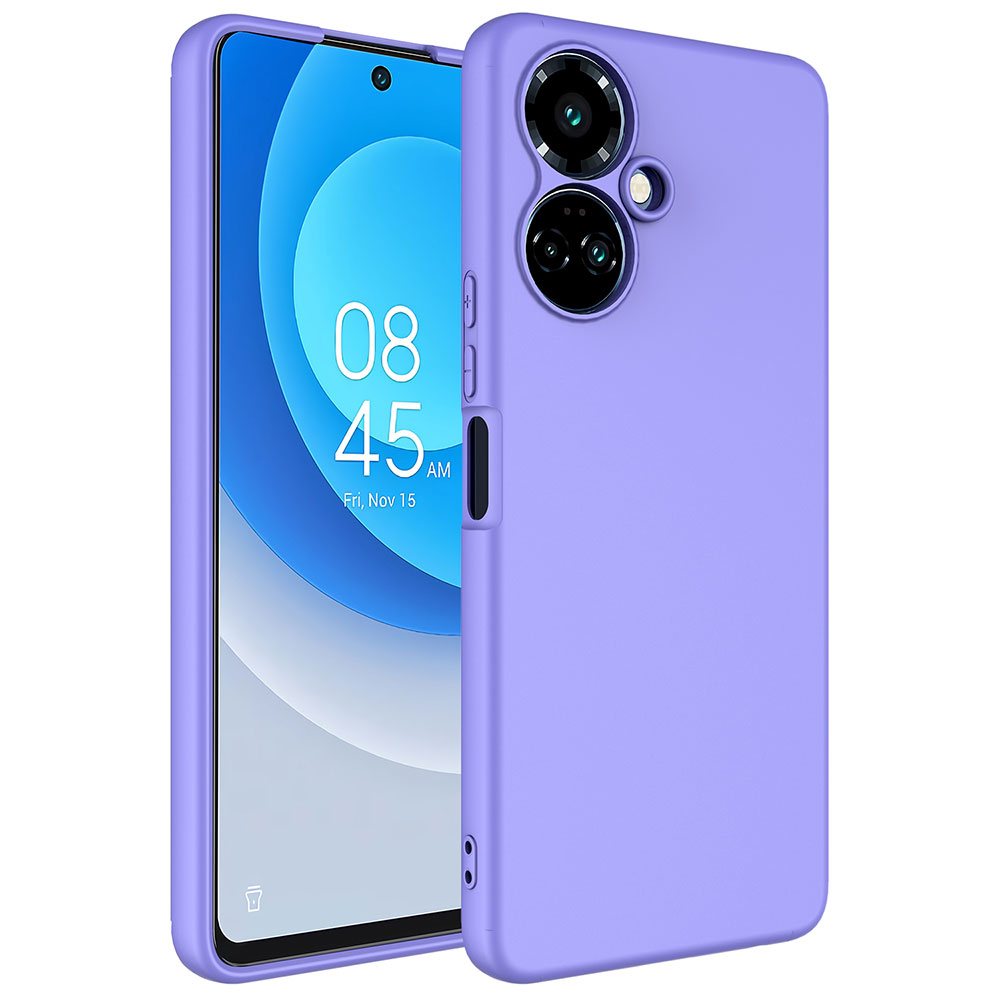 Tecno Spark 9 Pro Kılıf Zore Mara Lansman Kapak - Lila