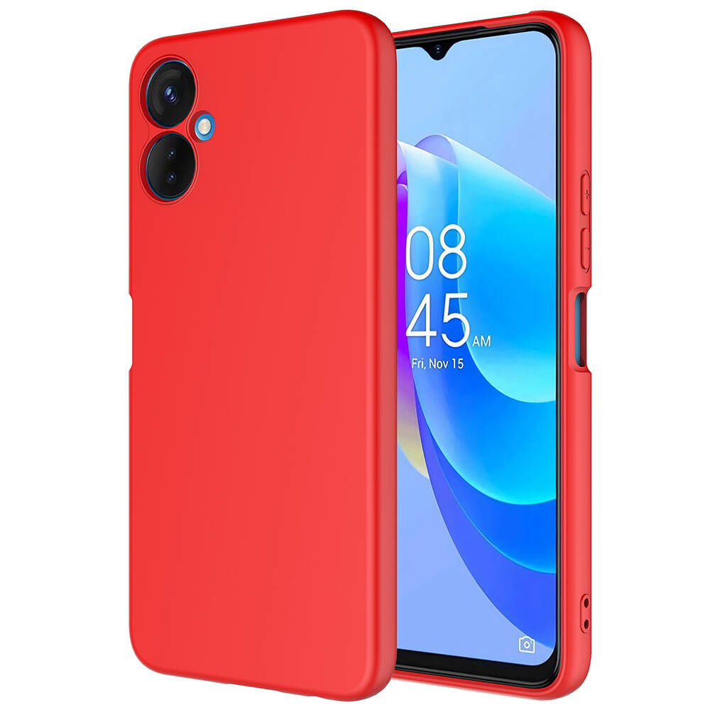 Tecno Spark 9 Pro Kılıf Zore Mara Lansman Kapak - Kırmızı