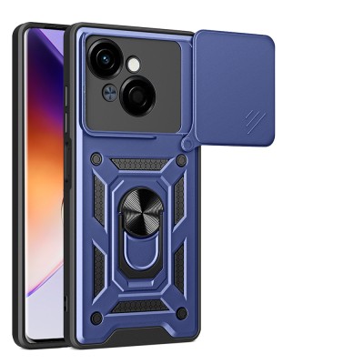 Tecno Spark Go 1 2025 Case Magnetic Stand Camera Protection Zore Sliding Vega Cover - 3