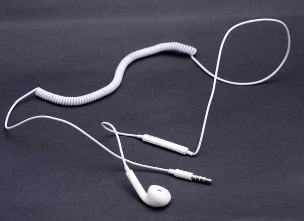 Tekli Yaylı 3.5mm Girişli Kulaklık - Beyaz