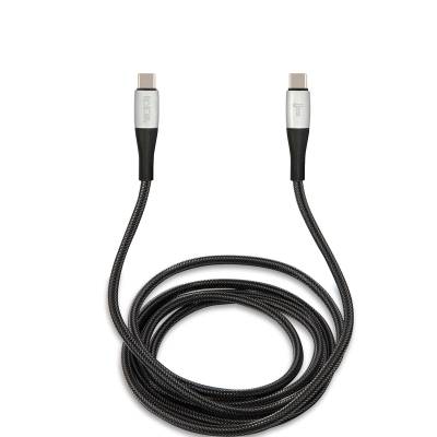 TUMI Fast Charge Nylon Braided Design Type-C To Type-C PD Cable 1.5M - TUMI