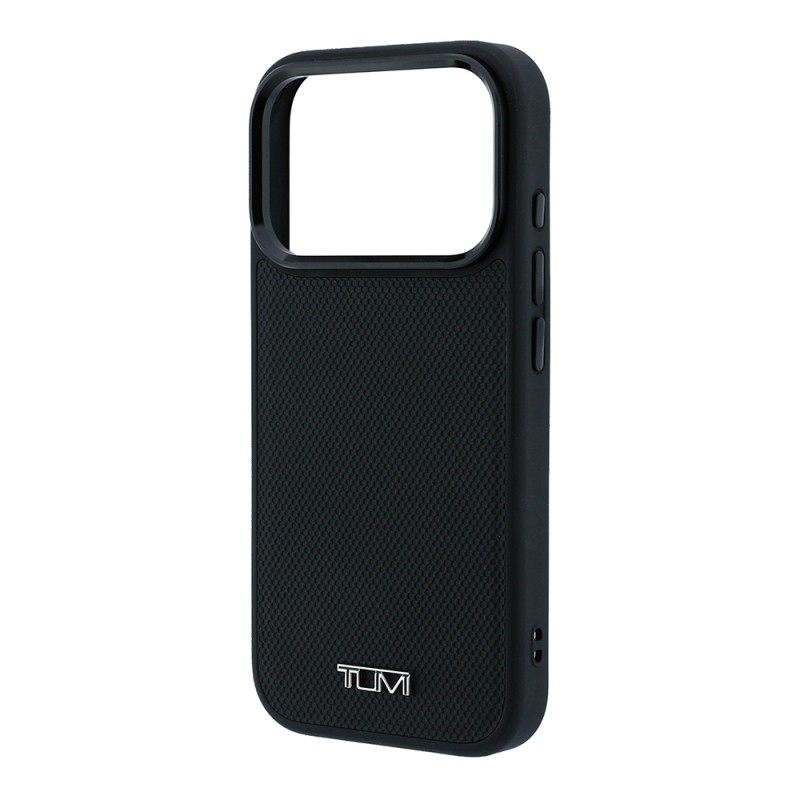 TUMI M-safe Leather Case with Charging Feature and Dotted Design for Apple iPhone 18 Pro. - 6