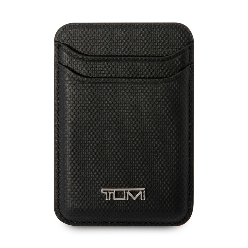 Tumi Orjinal Lisanslı 2 Hazneli Metal Logolu Deri Magnetik Kartlık - 5