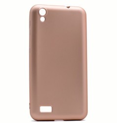 Vestel Venüs V3 5010 Kılıf Zore Premier Silikon Kapak Gold