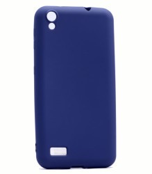 Vestel Venüs V3 5010 Kılıf Zore Premier Silikon Kapak Lacivert