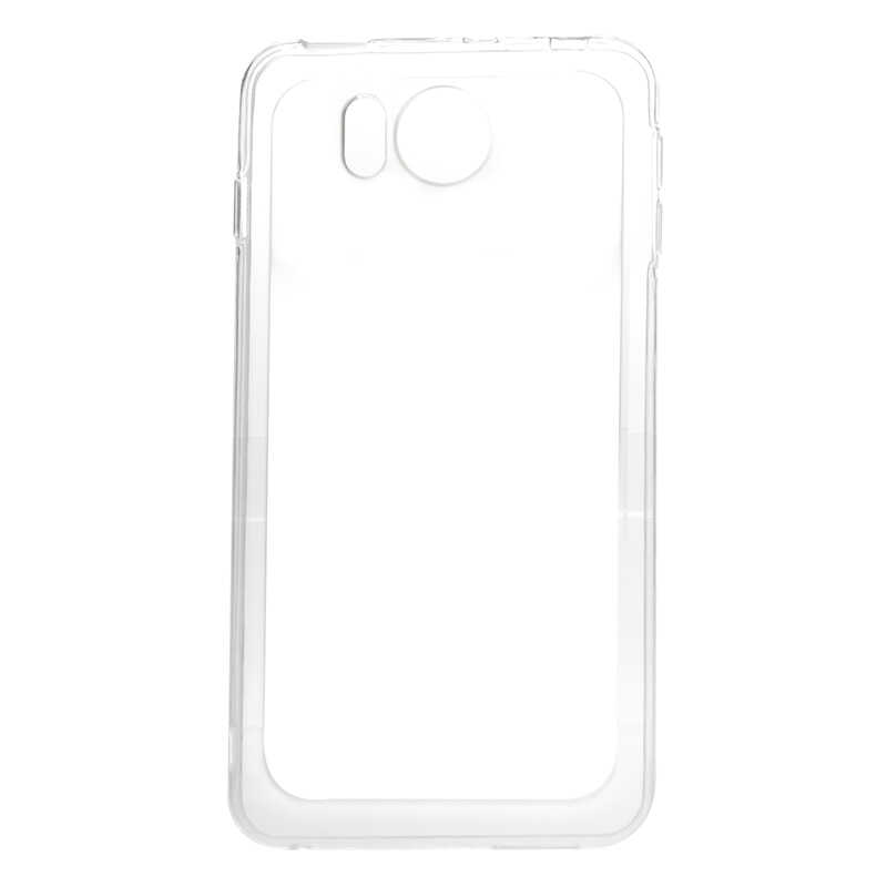 Vestel Venüs V3 5580 Kılıf Zore Süper Silikon Kapak - Renksiz