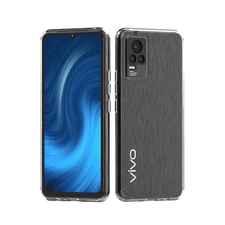 Vivo V21E Kılıf Zore Coss Kapak - Renksiz