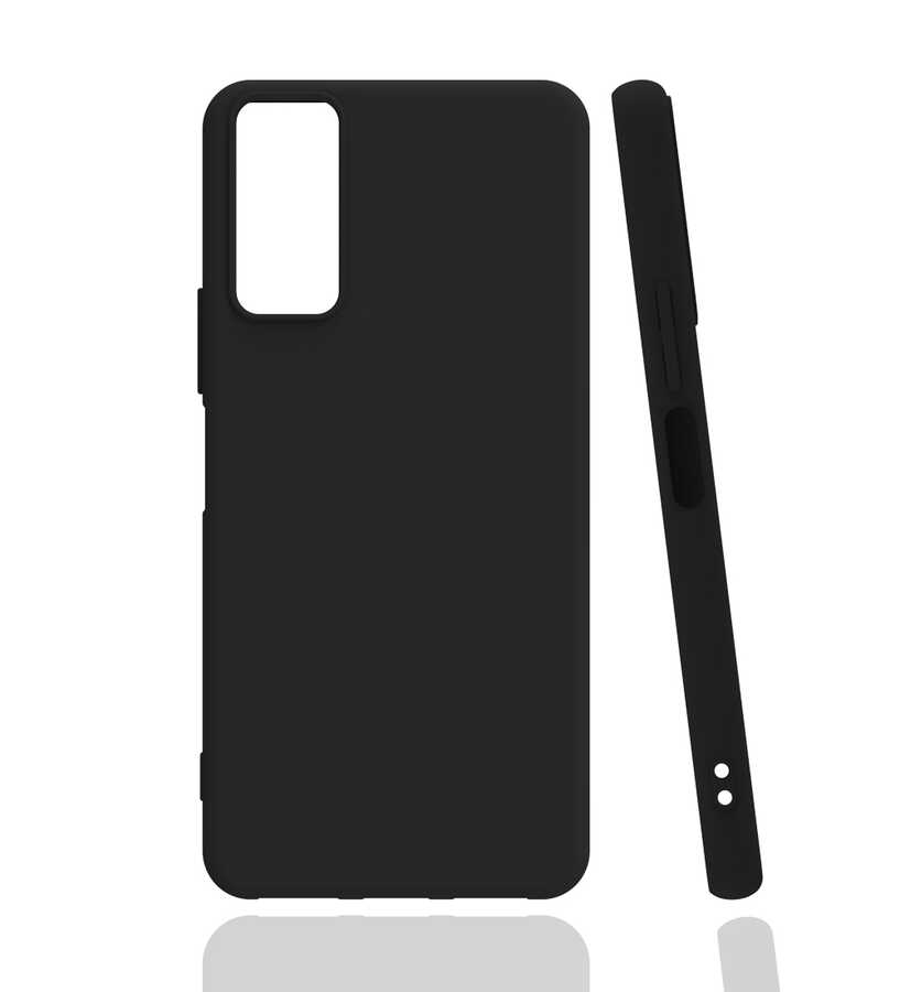 Vivo Y11S Kılıf Zore Biye Silikon - Siyah