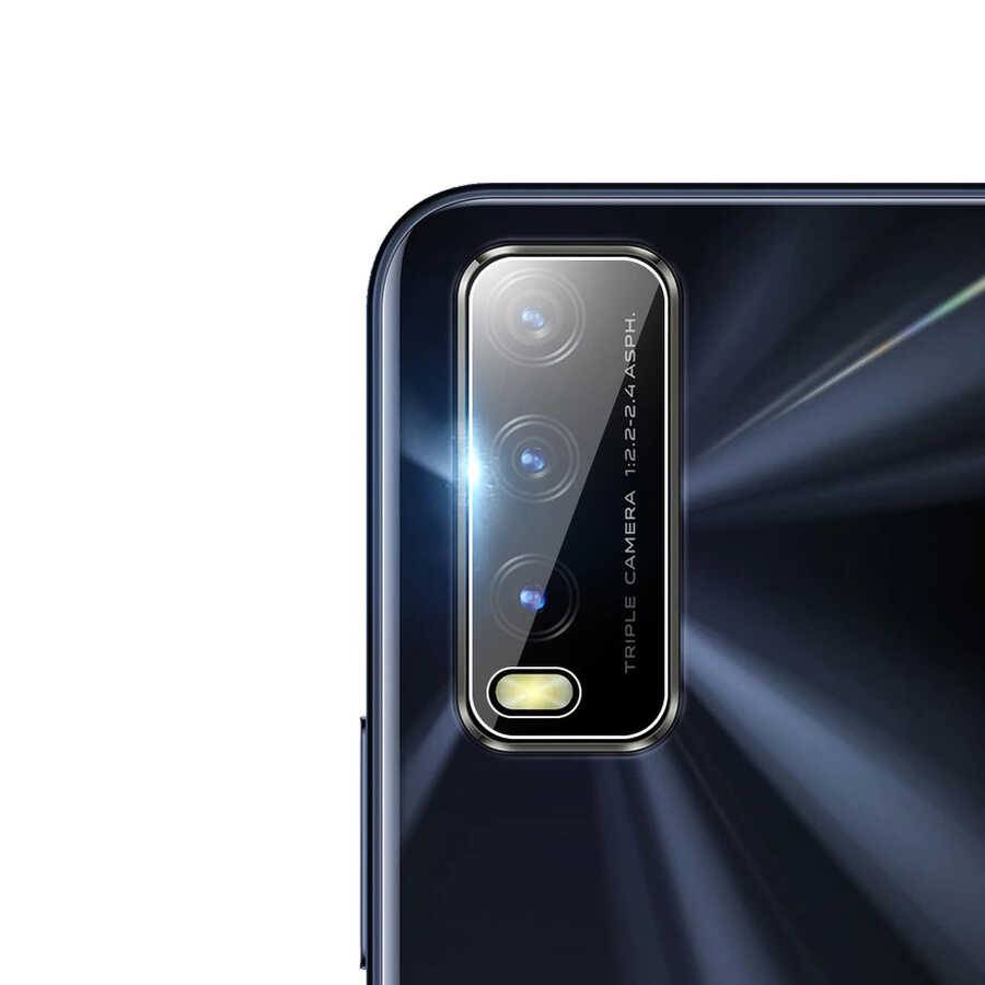 Vivo Y11S Zore Nano Kamera Koruyucu - Renksiz