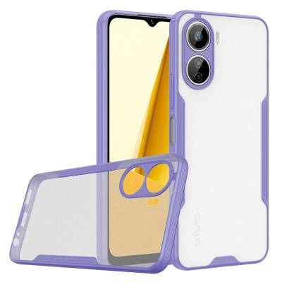 Vivo Y16 Case Zore Parfe Cover - Zore