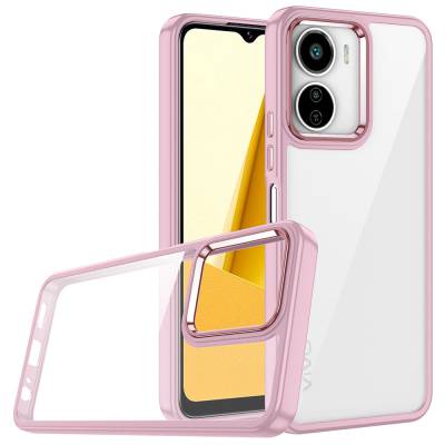 Vivo Y16 Kılıf Zore Flora Kapak - Zore