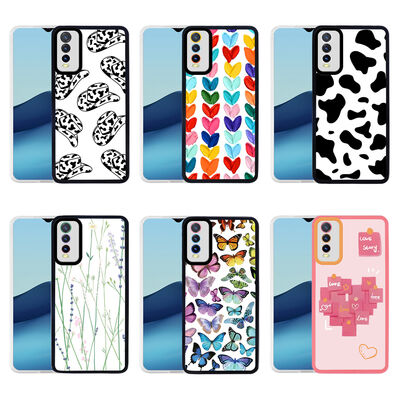 Vivo Y20 Case Zore M-Fit Patterned Cover - 2