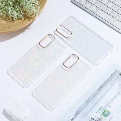 Vivo Y20 Case Zore Sidney Patterned Hard Cover - 2