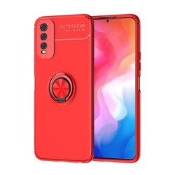 Vivo Y20 Kılıf Zore Ravel Silikon Kapak