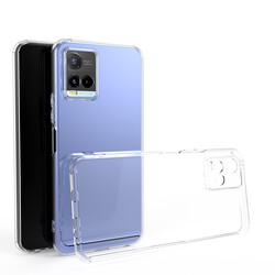 Vivo Y33S Kılıf Zore Kamera Korumalı Süper Silikon Kapak - Zore