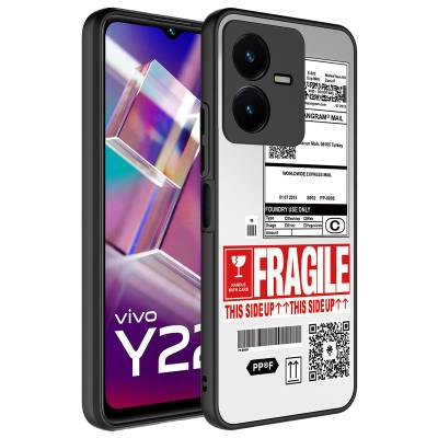 Vivo Y35 Kılıf Aynalı Desenli Kamera Korumalı Parlak Zore Mirror Kapak - Zore