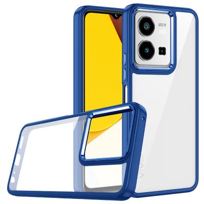 Vivo Y35 Kılıf Zore Flora Kapak - Zore