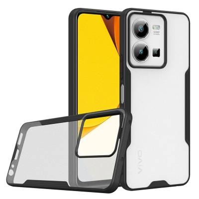 Vivo Y35 Kılıf Zore Parfe Kapak - Zore