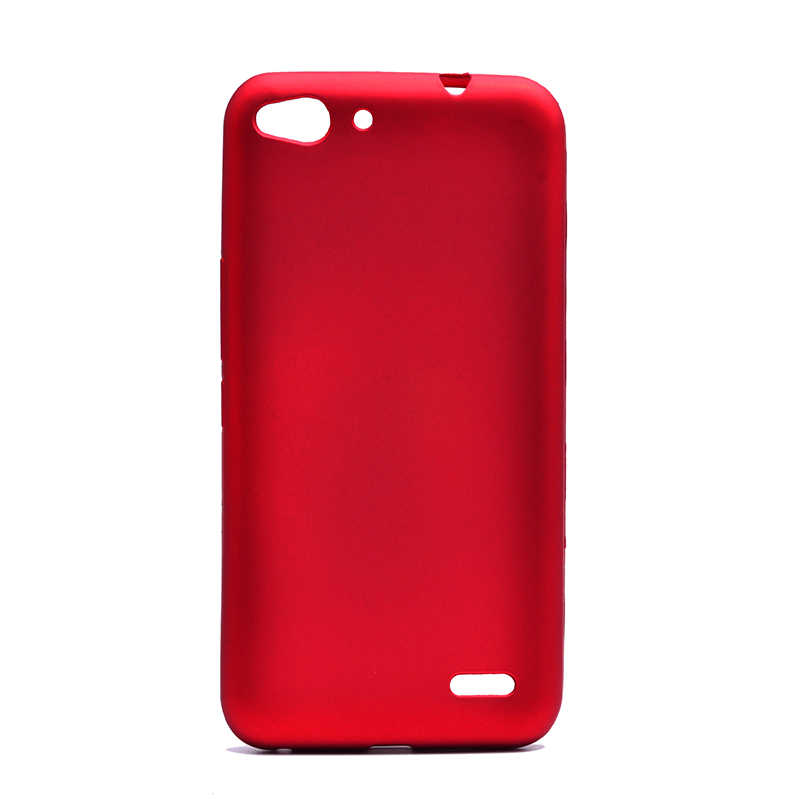Vodafone Smart 6 Ultra Kılıf Zore Premier Silikon Kapak - Kırmızı