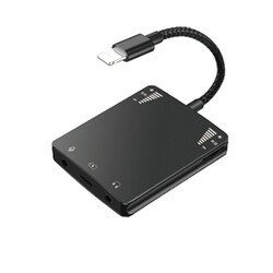 Wiwu 3 in 1 Live Broadcast Lightning Ses Adaptörü - Wiwu