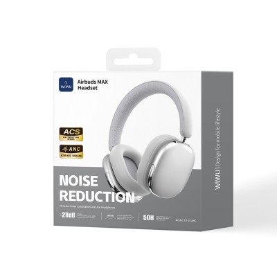 Wiwu Airbuds Max TD-16 ANC Aktif Gürültü Önleyicili Kulak Üstü Bluetooth Kulaklık v6.0 - 15