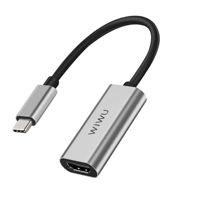 Wiwu Alpha Type-C to HDMI Adaptörü - Gri