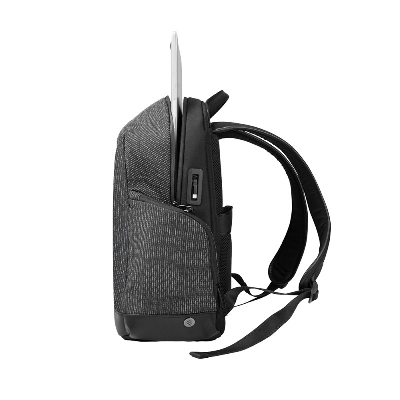 Wiwu Anti-Theft Fingerprint Lockable Back Padded Multifunctional Travel Backpack - 5
