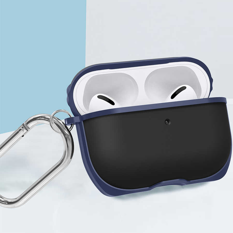 ​Wiwu APC002 Airpods Pro Kılıf - Mavi-Siyah
