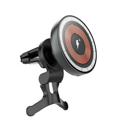 Wiwu CH-309 Car Magnetic Phone Holder With Wireless Charging Vent Design - Wiwu