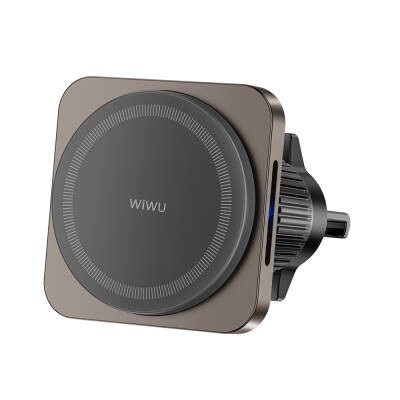 Wiwu CH-318 Magneto Serisi M-safe Şarj Özellikli Havalandırma Tasarım Araç Telefon Tutucu - 3