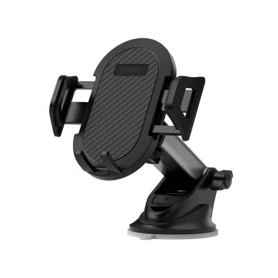 Wiwu CH015 Automatic Mechanism Suction Cup Design Car Phone Holder - Wiwu