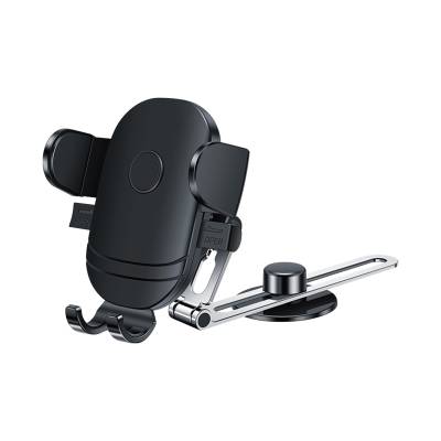 Wiwu CH028 360 Degree Rotating Automatic Mechanism Flat Floor Version Car Phone Holder - Wiwu