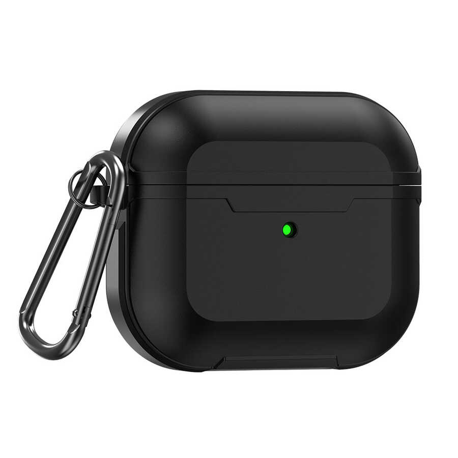 ​Wiwu Defens Armor Airpods 3. Nesil Kılıf - Siyah