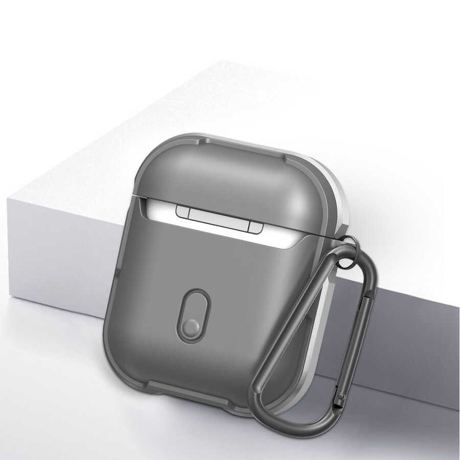 ​Wiwu Defens Armor Airpods Kılıf - Gri