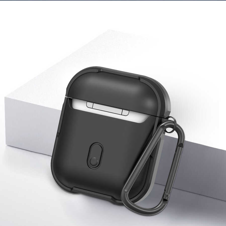 ​Wiwu Defens Armor Airpods Kılıf - Siyah